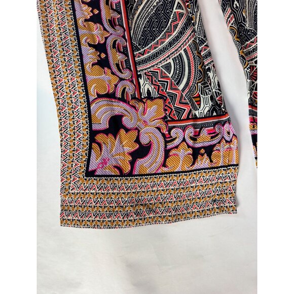 Maeve Anthropologie Womens Boho Print Wide-Leg Pants Medium - Picture 3 of 16